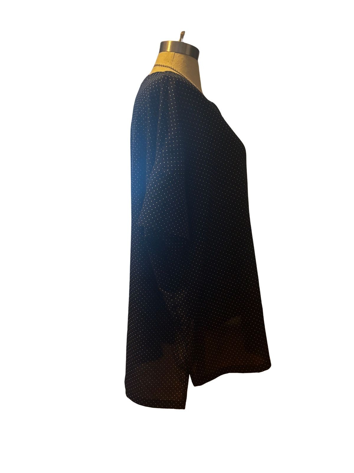 Other Women’s black polka dot Top.wt2616 Size XXL / US 16-18 / IT 52-54 - 7 Thumbnail