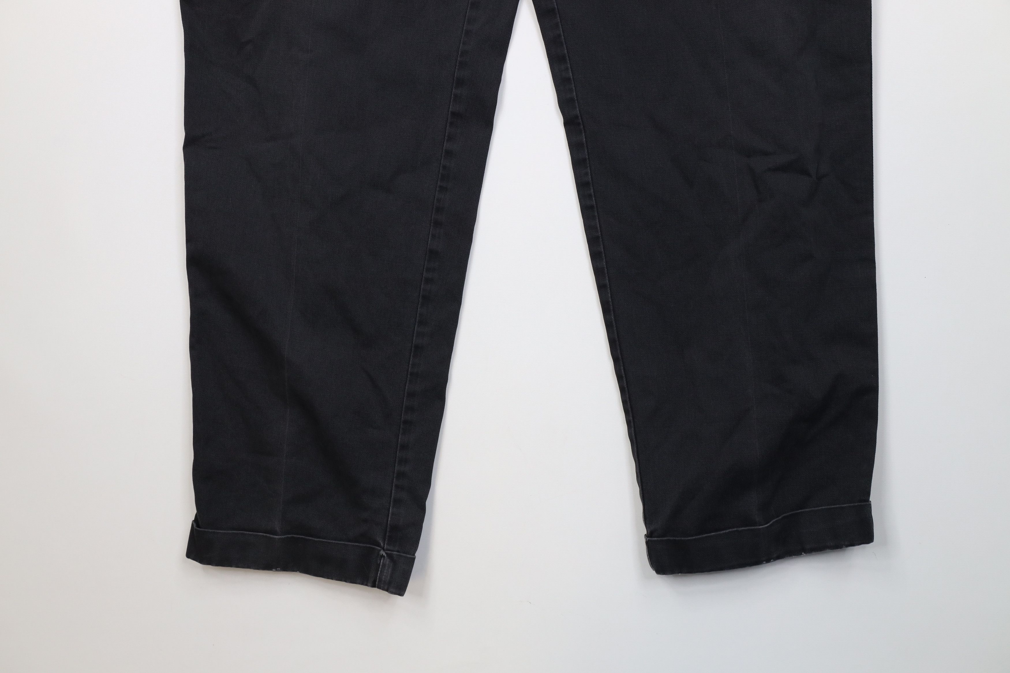Polo Ralph Lauren Vintage 90s Chaps Ralph Lauren Pleated Cuffed Chino Pants Size US 34 / EU 50 - 4 Thumbnail