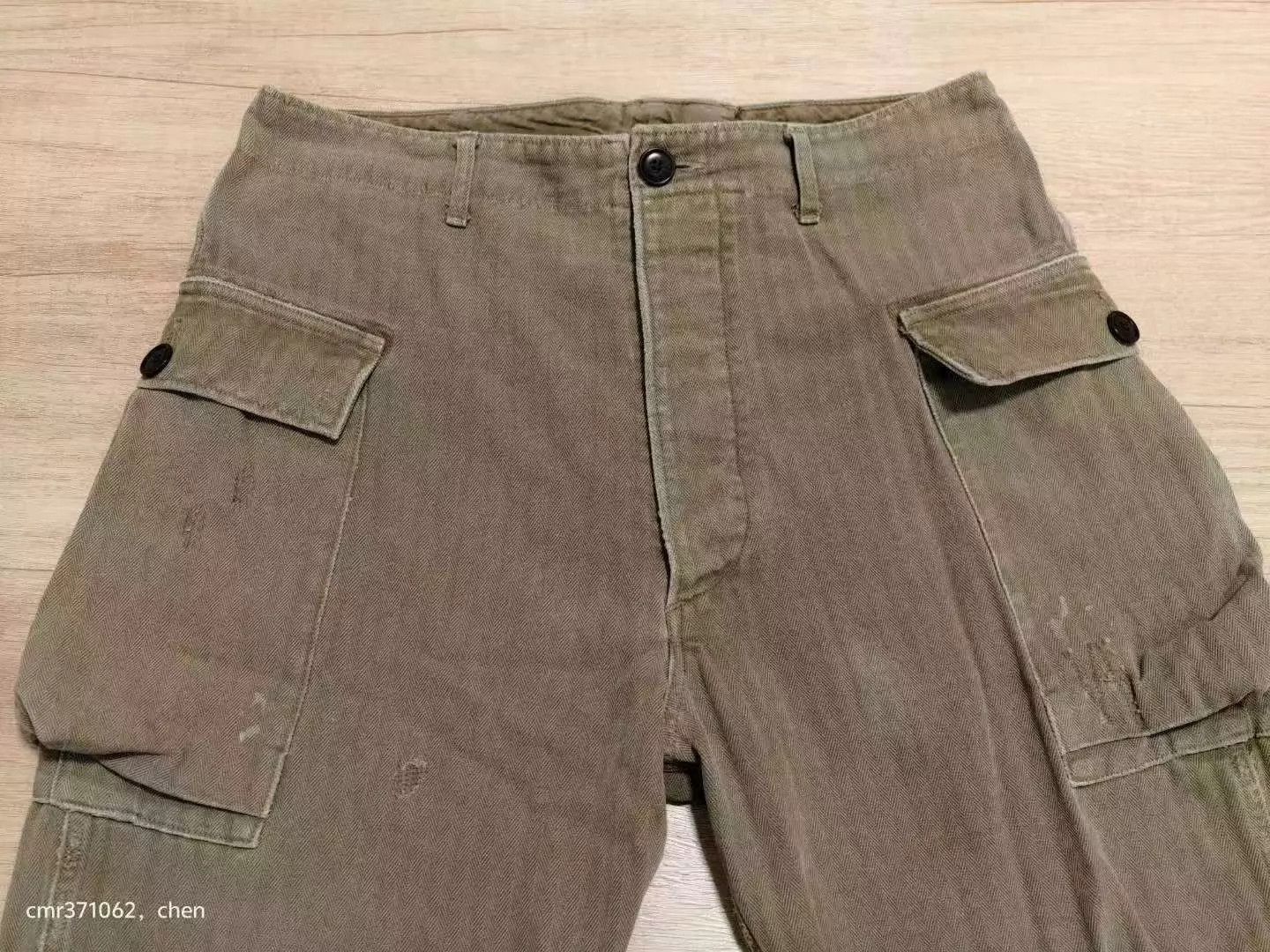 Visvim visvim 19aw vets shorts crash khaki 2 95 distressed splatter Size US 32 / EU 48 - 5 Thumbnail