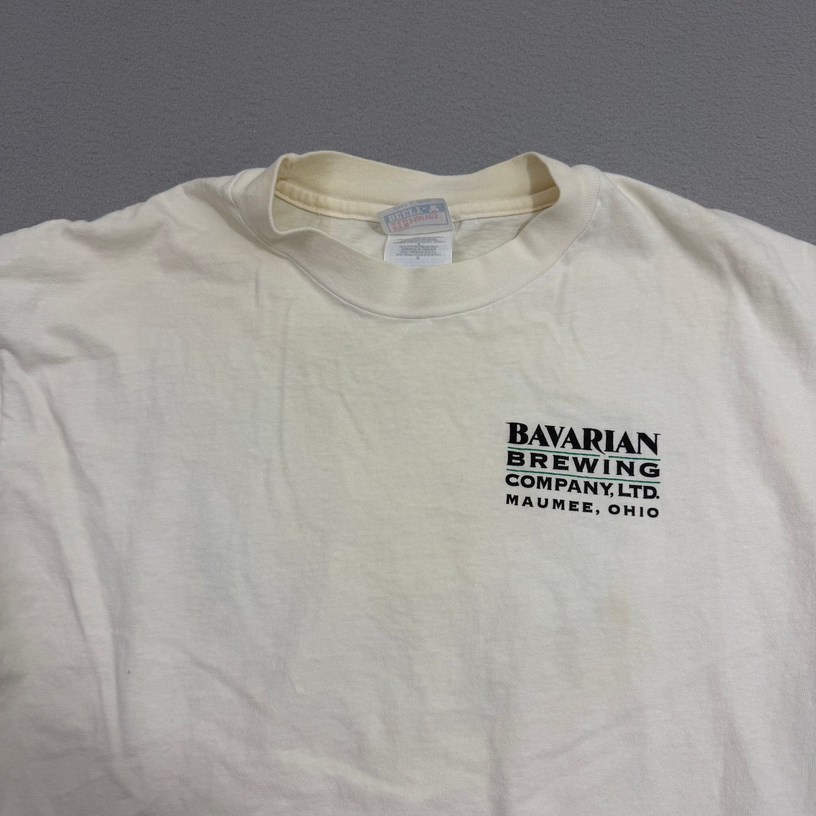 Vintage Vintage Bavarian Brewing Company Shirt Large White 90s Size US L / EU 52-54 / 3 - 5 Thumbnail