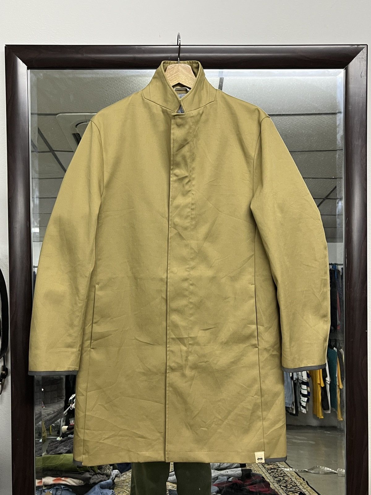 Thom Browne Thome Browne x KOE Tape Seamed Trench Long Coat Overcoat Size US M / EU 48-50 / 2 - 2 Thumbnail
