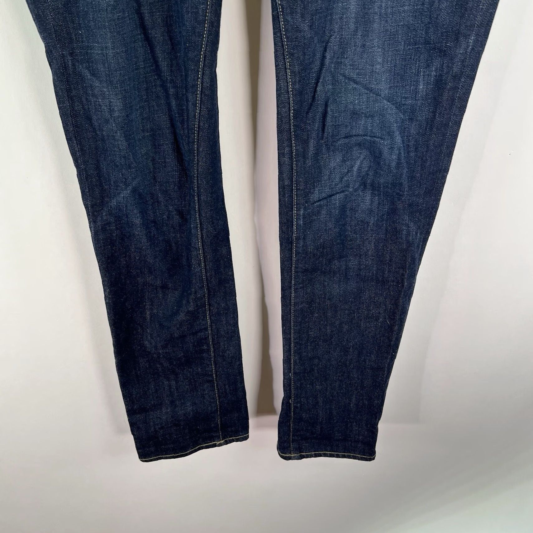 Paige Paige Skinny Jeans Denim Blue 34 Inseam 32 Regular Fit Women's Size 27 5-Pocket Stretch Mid Rise Vintage No Size 27" / US 4 / IT 40 - 4 Thumbnail