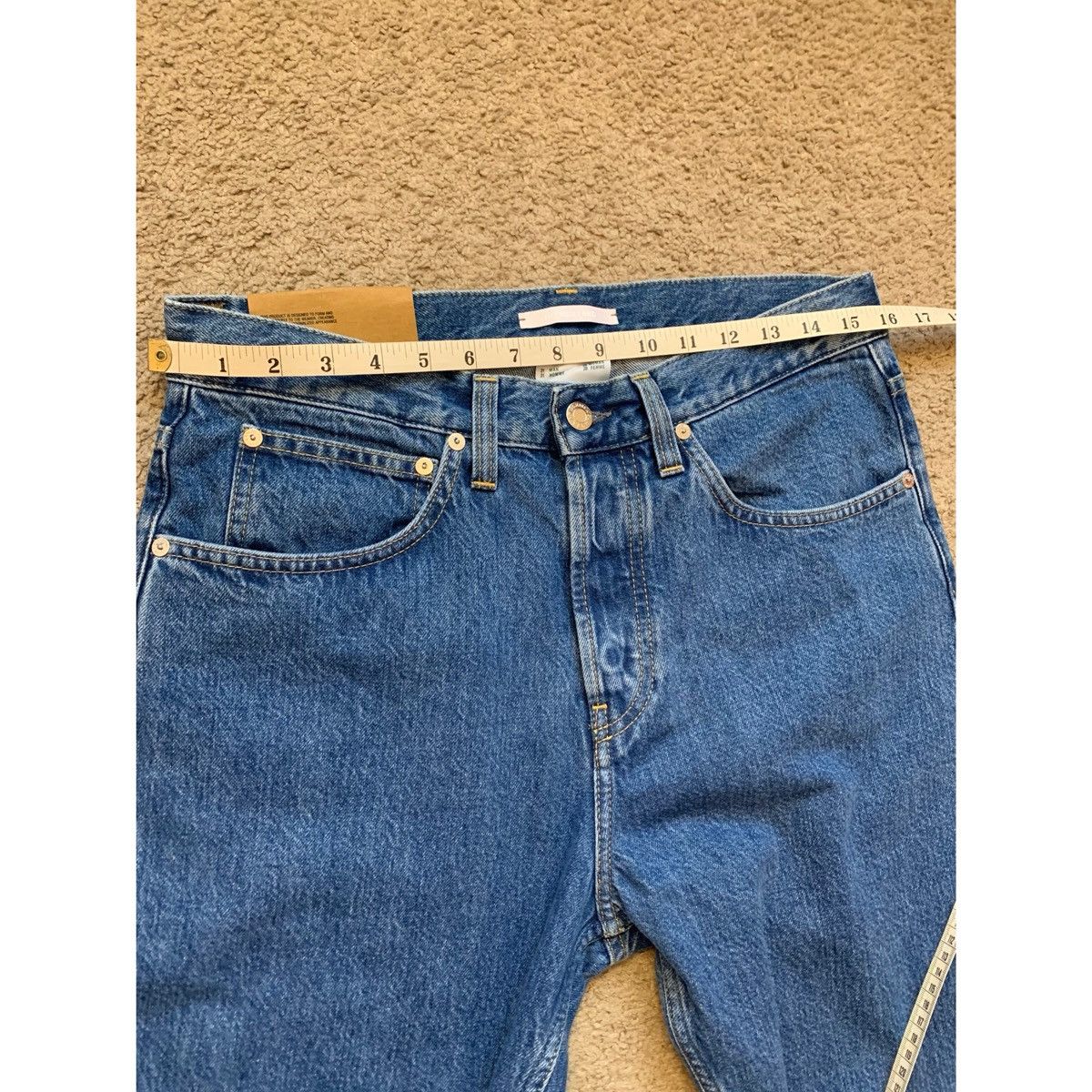 Helmut Lang HELMUT LANG MASC LO EASY JEANS Size US 31 - 18 Thumbnail