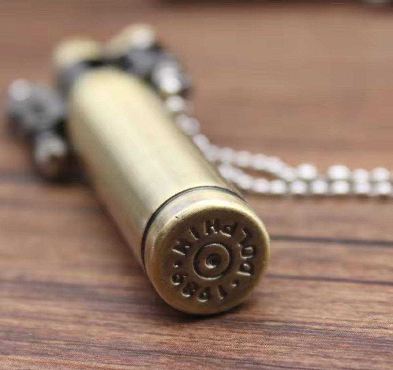 Vintage Brass Lighters With Bullet Fantastic Design Size ONE SIZE - 5 Thumbnail