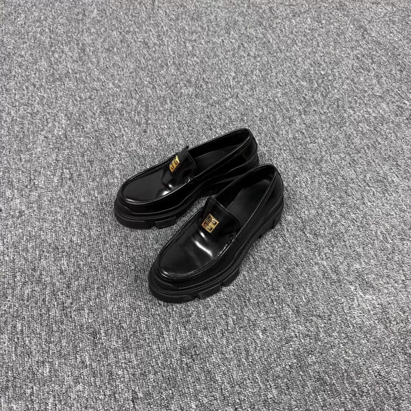 Givenchy Givenchy Black Gold Platform Loafer 36 Size US 5.5 / IT 35.5 - 1 Thumbnail