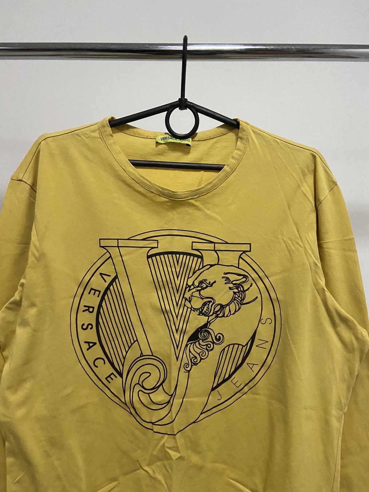 Versace × Versace Jeans Couture Versace jeans Vintage longsleeve big logo luxury Size US M / EU 48-50 / 2 - 2 Thumbnail