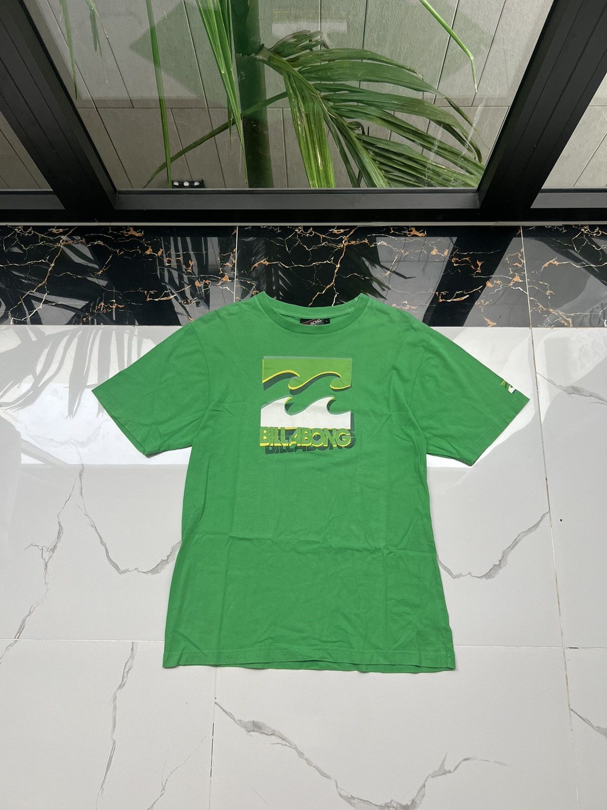 Billabong × Vintage 90’s BILLABONG RARE BIG LOGO Y2K TEE SURF Size US L / EU 52-54 / 3 - 1 Thumbnail