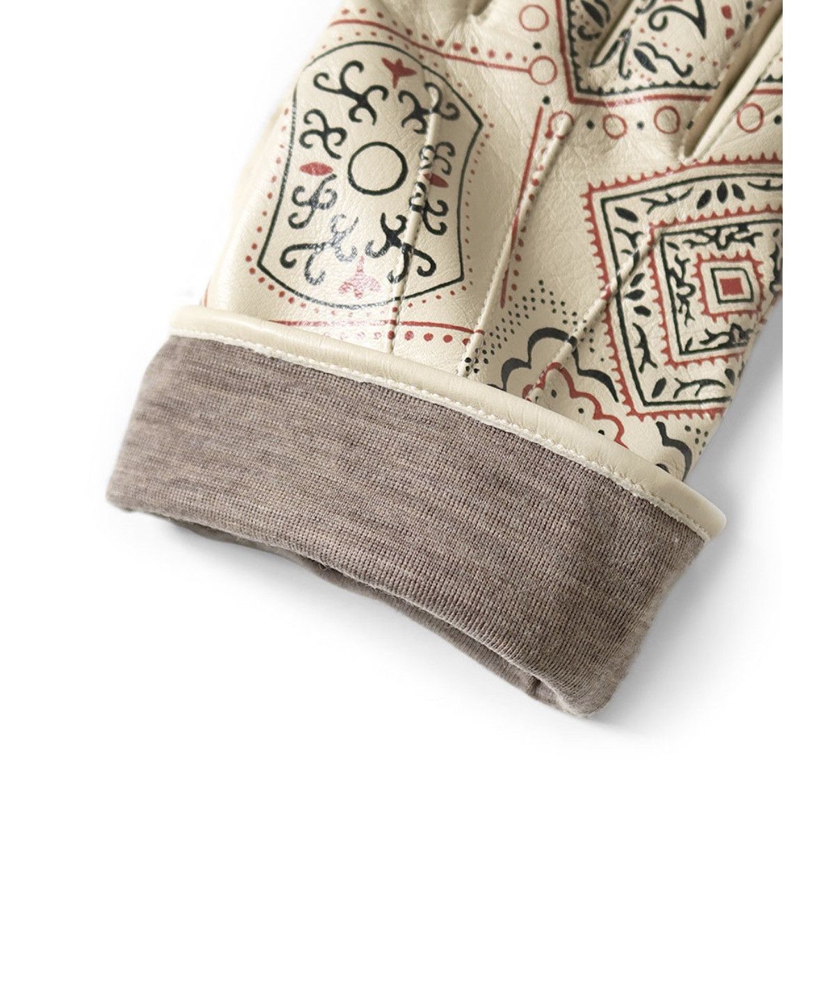 Kapital Kapital Bandana Leather Glove Cookie size 3 Size ONE SIZE - 5 Thumbnail
