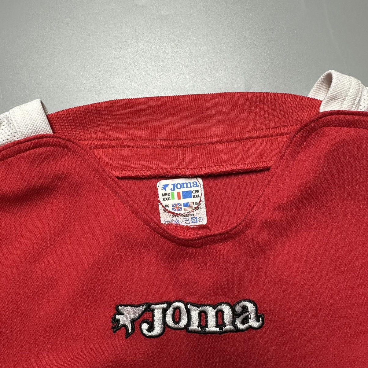 Joma CHARLTON JOMA 2002/2003 FOOTBALL HOME JERSEY #10 LISBIE Size US XXL / EU 58 / 5 - 6 Thumbnail