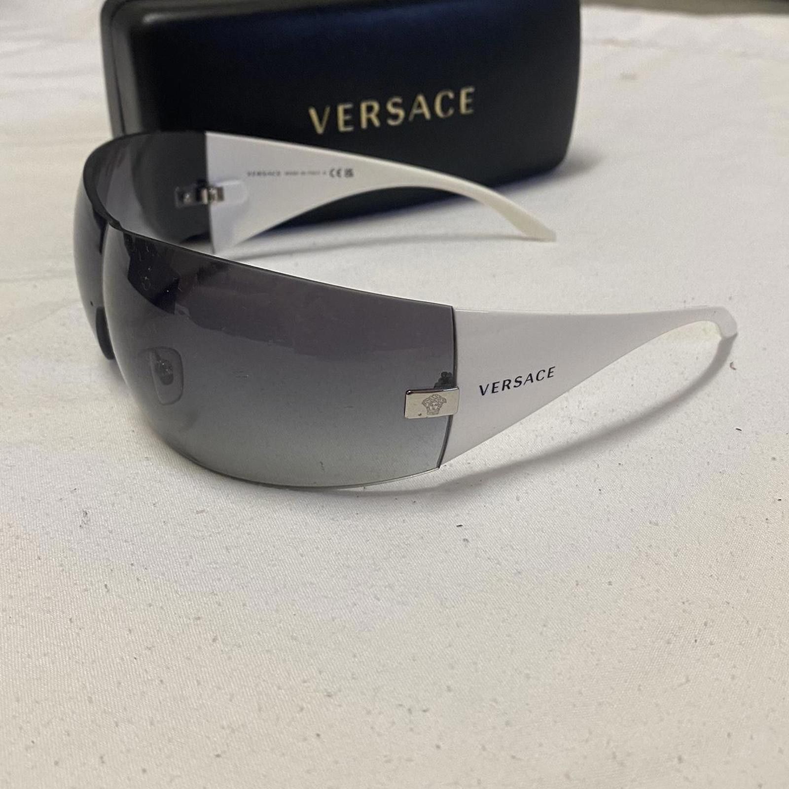 Versace Versace VE2054 shield sunglasses / sunnies Size ONE SIZE - 2 Thumbnail