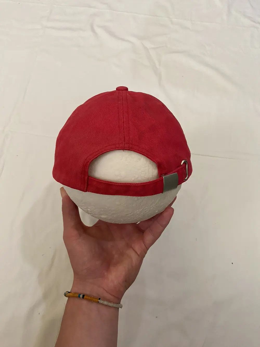 Vintage VINTAGE 90’S FC BAYERN MUNICH SOCCER FADED RED CAP HAT Y2K Size ONE SIZE - 4 Thumbnail