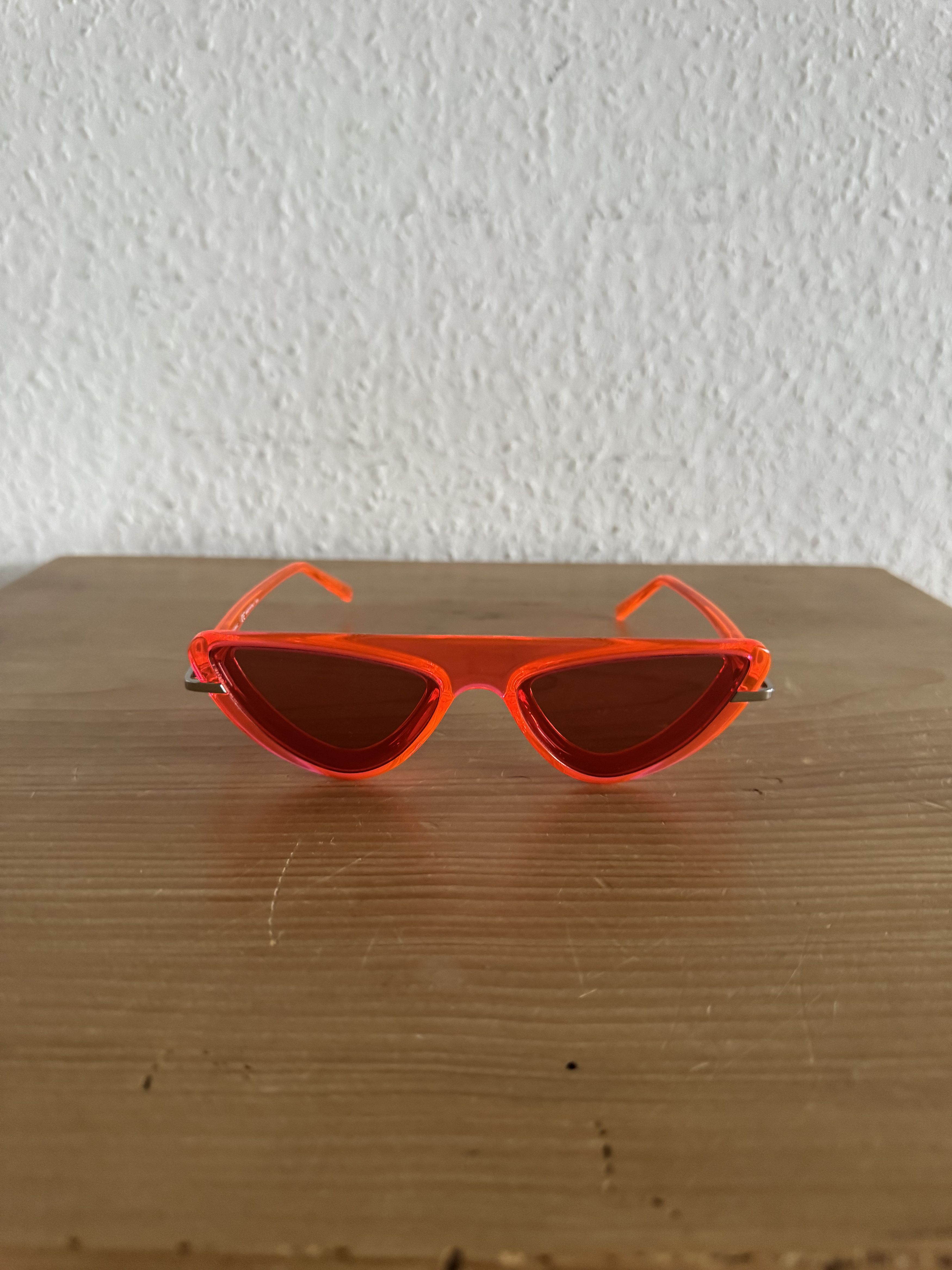 Calvin Klein 205W39NYC CKNYC1951S Neon Cat-Eye Sunglasses Size ONE SIZE - 1 Thumbnail