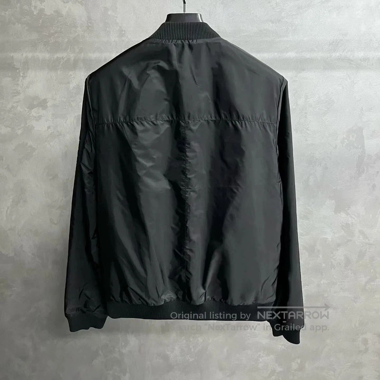 Prada prada nappa leather bomber jacket black. Size US L / EU 52-54 / 3 - 7 Thumbnail