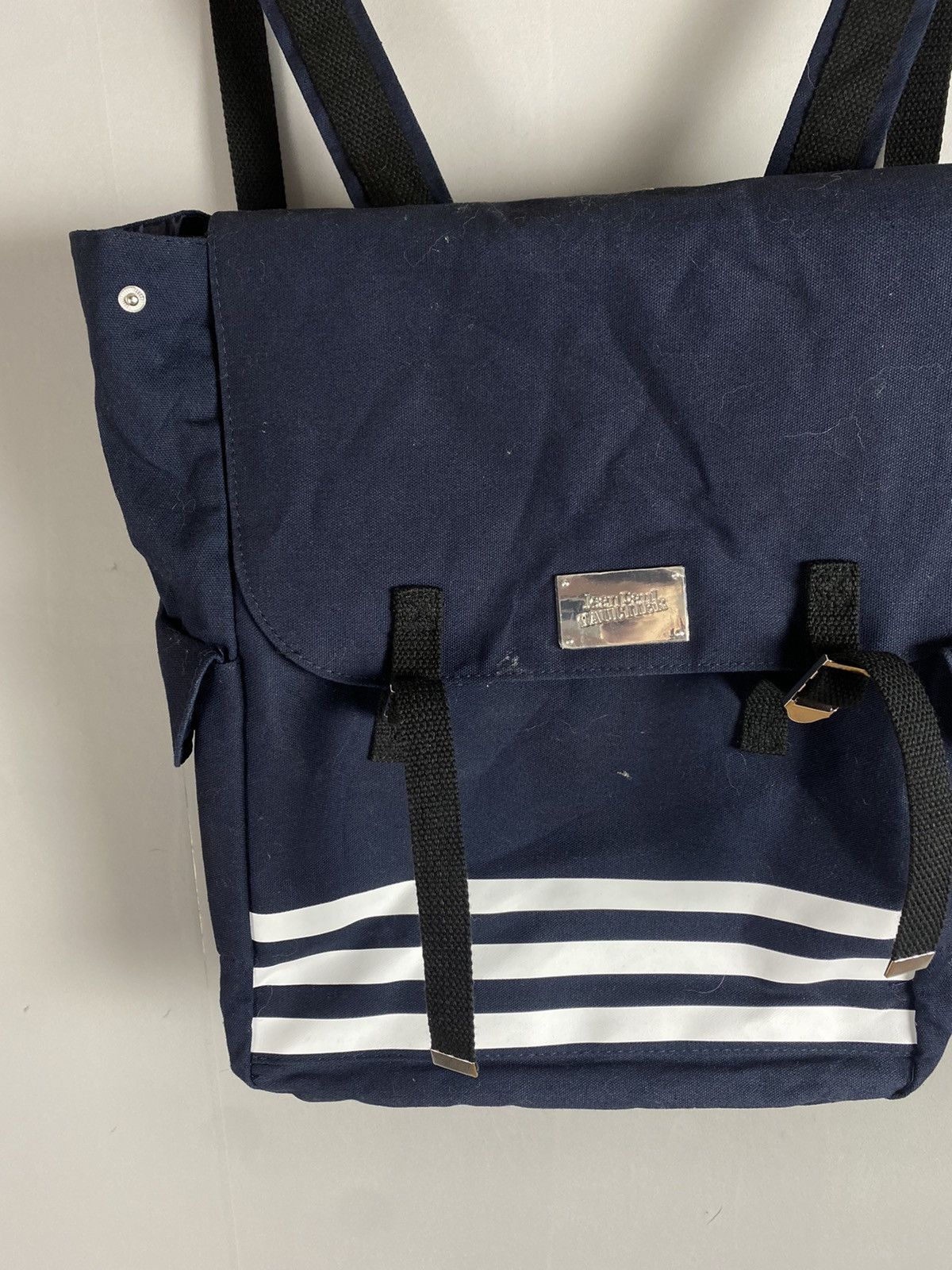 Jean Paul Gaultier Jean Paul Gaultier JPG unisex backpack vintage blue Size ONE SIZE - 2 Thumbnail