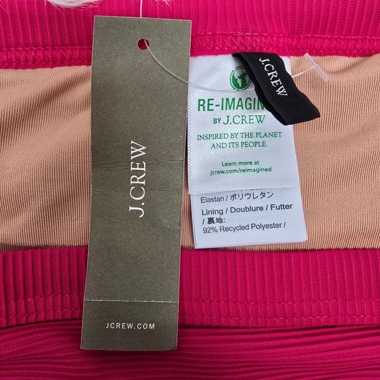 J.Crew J. Crew Ribbed-trim hipster full-coverage bikini bottom S Size ONE SIZE - 6 Thumbnail