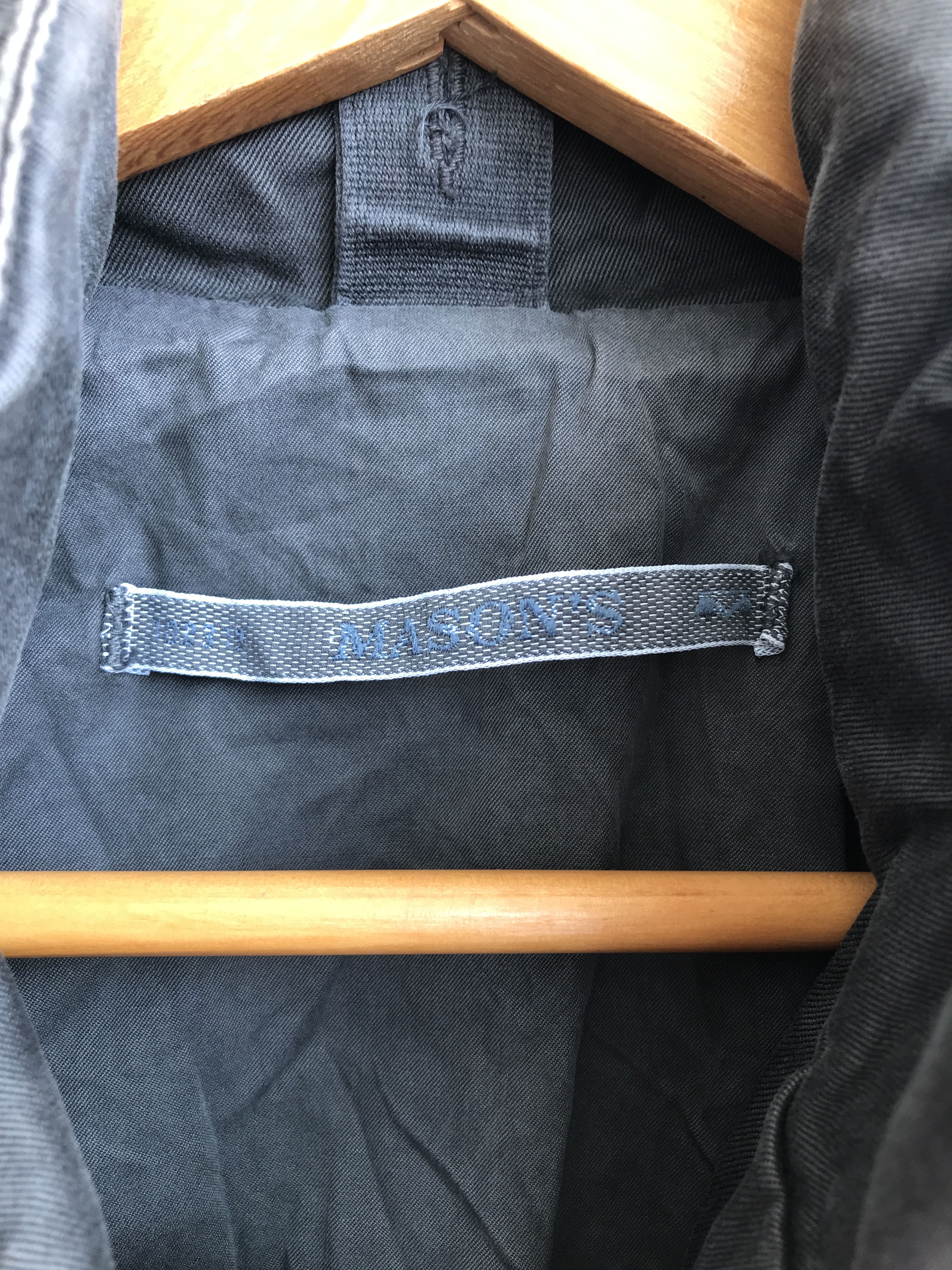 Japanese Brand Masons army jacket rare design Size US M / EU 48-50 / 2 - 5 Thumbnail