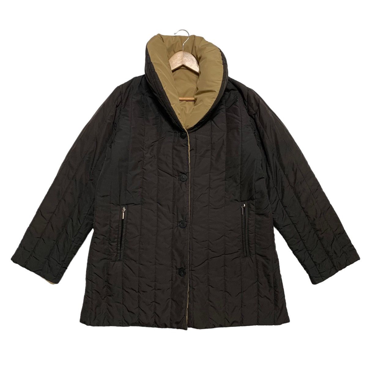 Other Italian Designer Ottimo Braccio Reversible Quilted Jacket Size US M / EU 48-50 / 2 - 6 Thumbnail