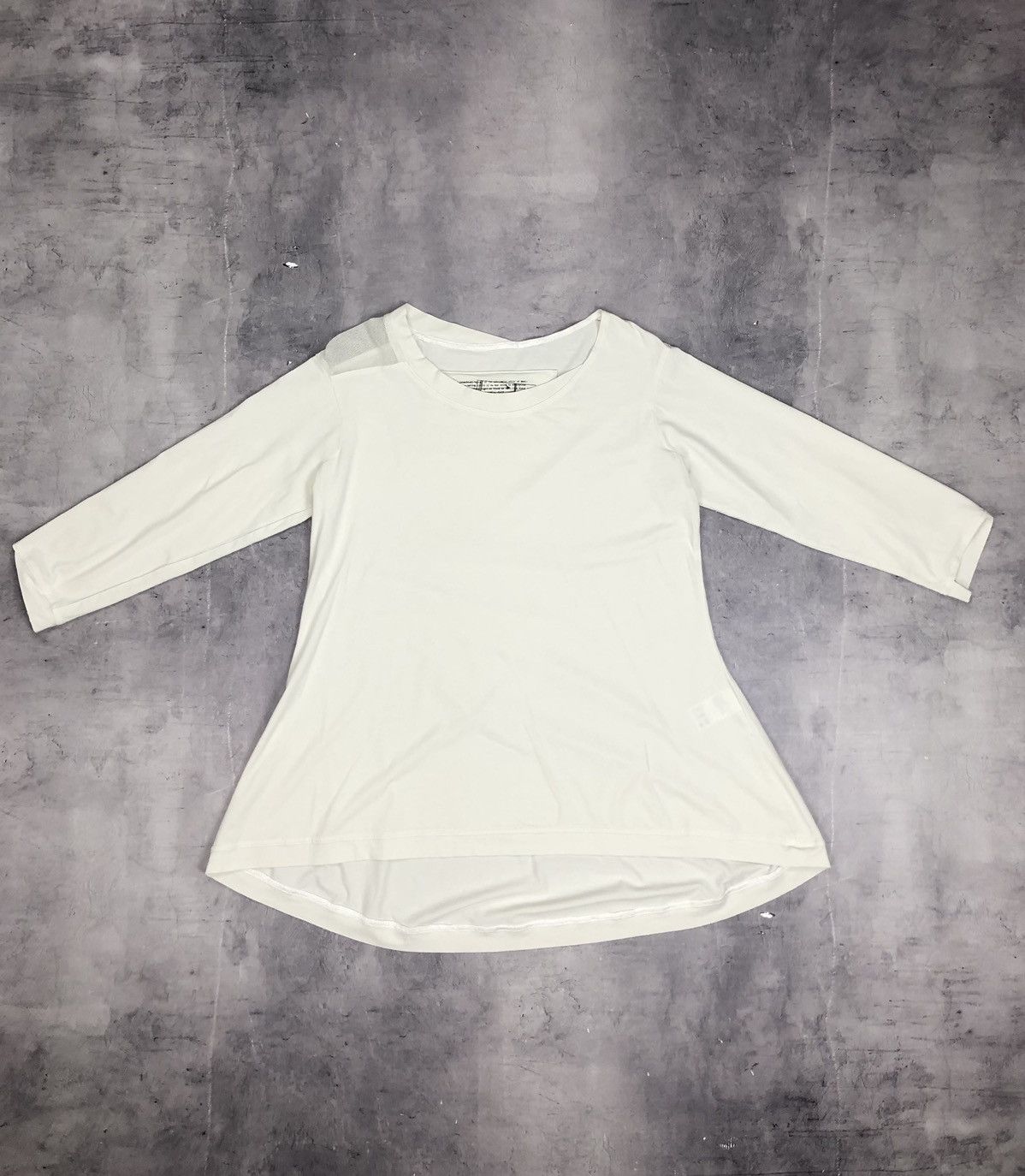 Rundholz Rundholz Black Label Asymmetric Mesh Shoulder Panel T Shirt Size M / US 6-8 / IT 42-44 - 1 Thumbnail