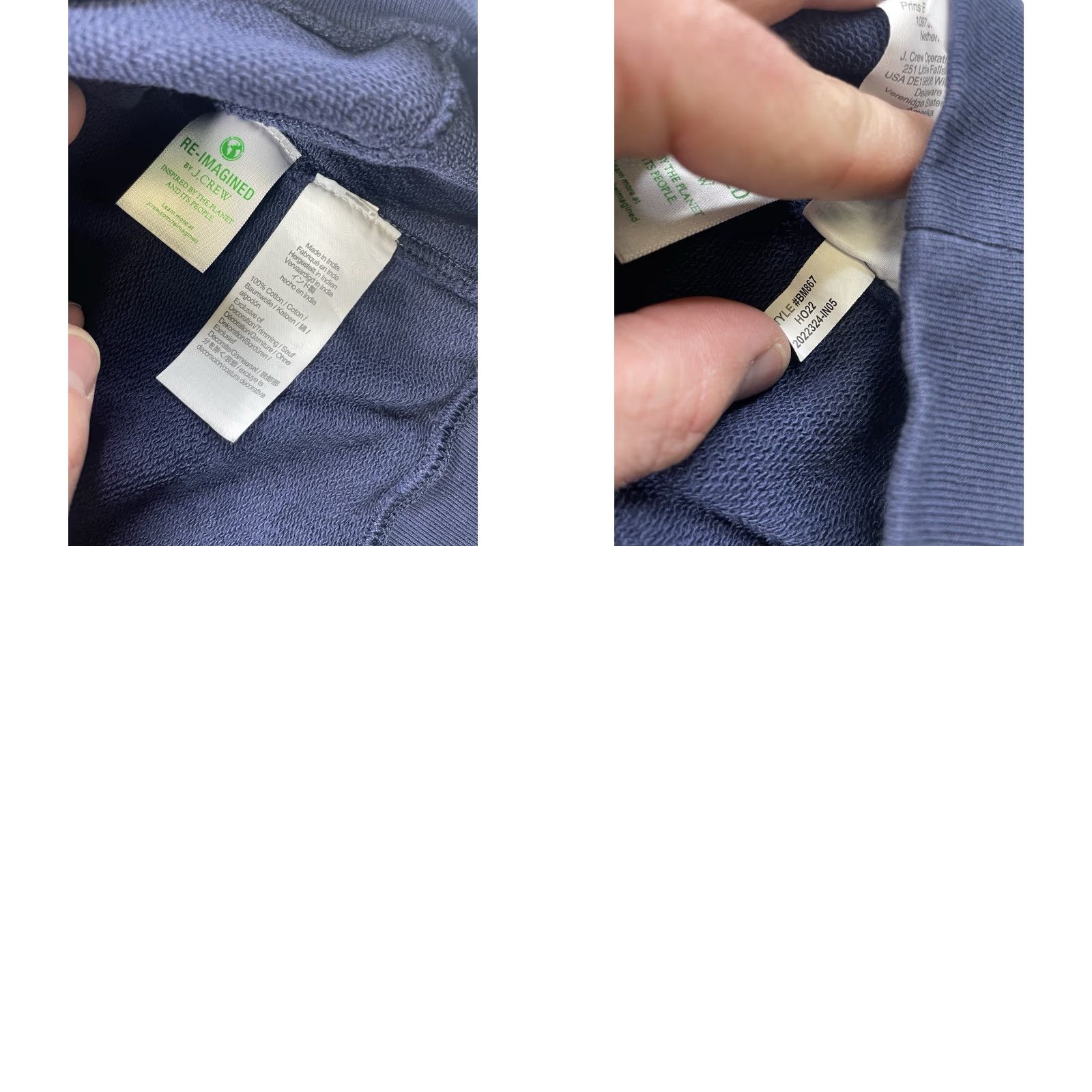 J.Crew VINTAGE J. Crew Sweatshirt Navy XS? Wait - Must use original words only. Size XXL / US 16-18 / IT 52-54 - 8 Thumbnail