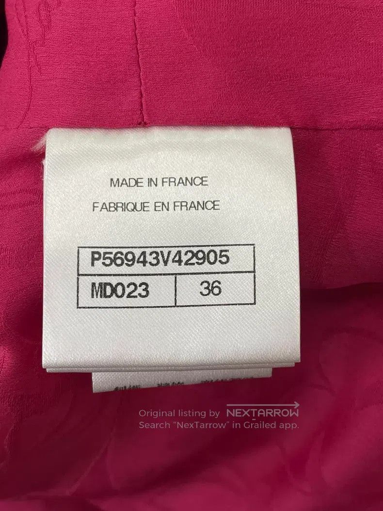 Chanel Chanel Metropolitan Series Red Tassel Jacket Size XS / US 0-2 / IT 36-38 - 5 Thumbnail
