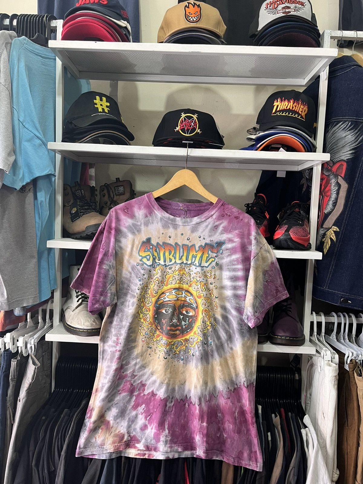 Sublime Sublime Spiral Tie Dye Graphic T-shirt Men‘s Size US L / EU 52-54 / 3 - 1 Thumbnail