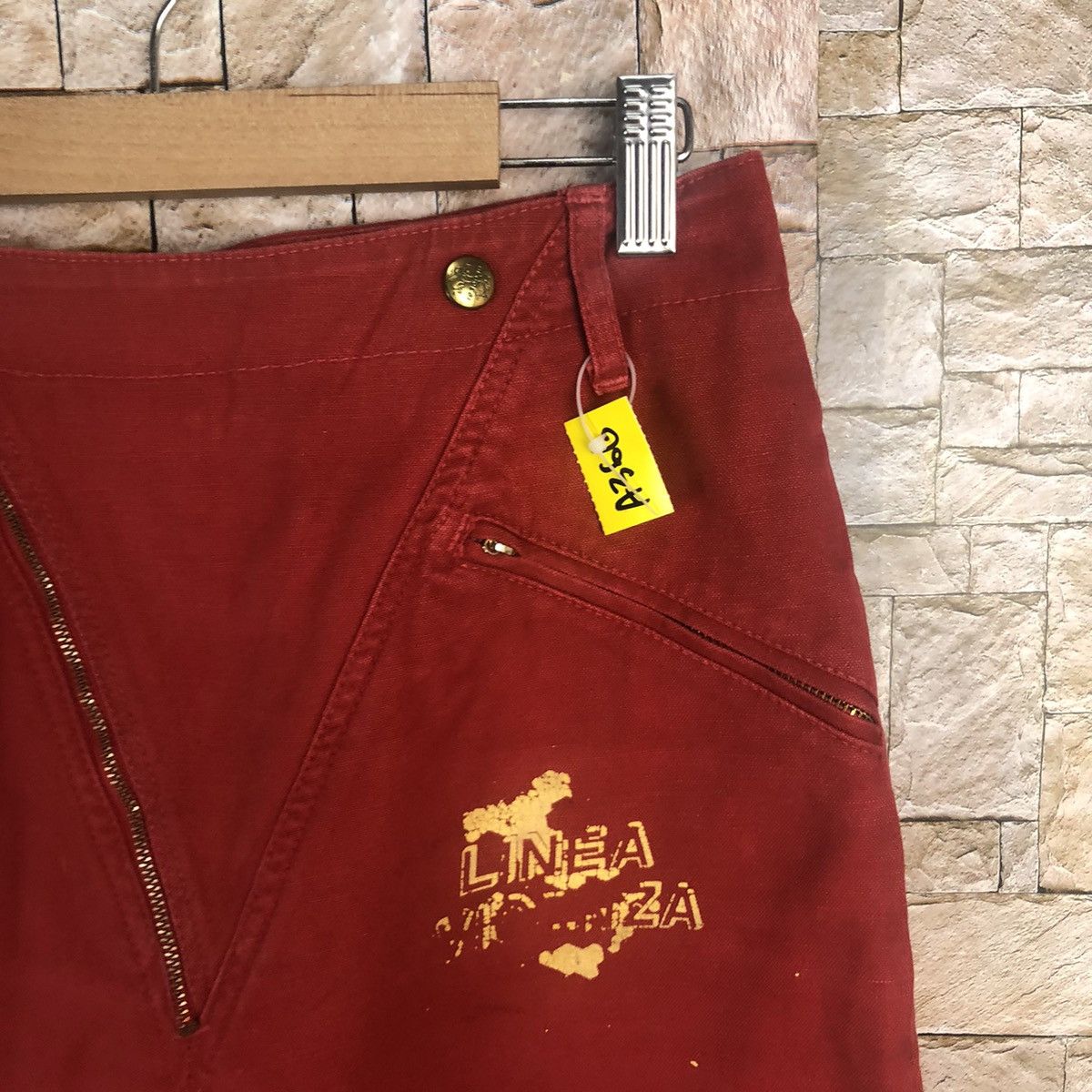 Japanese Brand × Vintage RARE Linea Vicenza vintage Red Pants #A366 Size 25" / US 0 / IT 36 - 9 Thumbnail