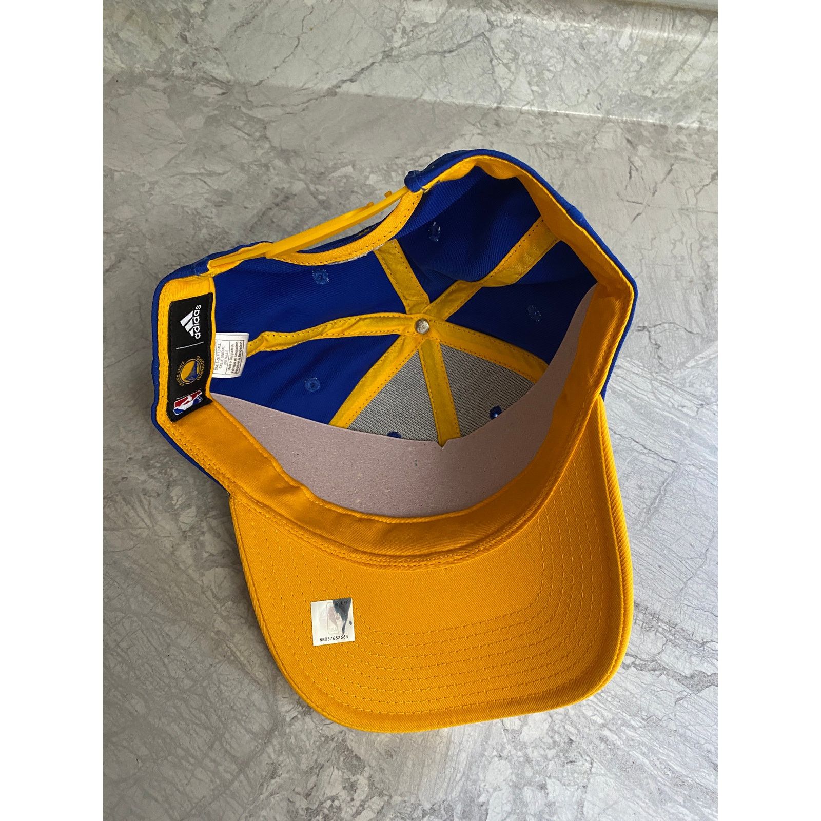 Adidas New Golden State Warriors Adidas NBA Snapback Hat Size ONE SIZE - 7 Thumbnail