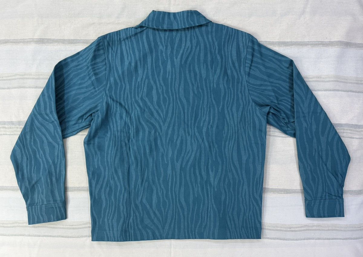 Huf HUF Jaquard Tiger Work Jacket Oil Blue Size US S / EU 44-46 / 1 - 2 Thumbnail