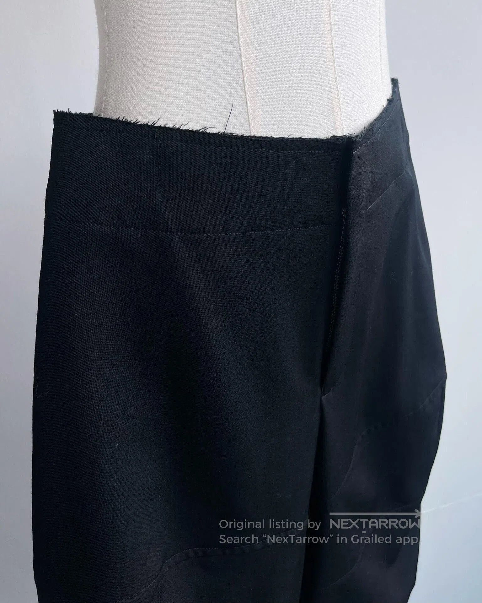 CDG by Comme des Garcons CDG Tailored Black Culotte Pants. Size 28" / US 6 / IT 42 - 3 Thumbnail