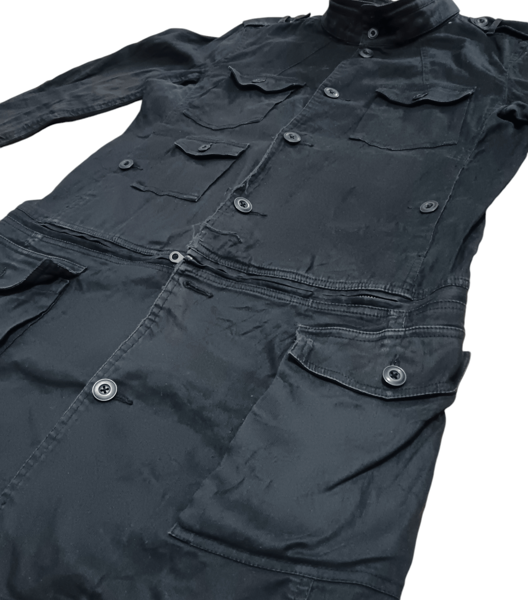 Nicole Club NICOLE CLUB FOR MEN MULTIPOCKET CROSS ZIPPER JACKET Size US M / EU 48-50 / 2 - 2 Thumbnail