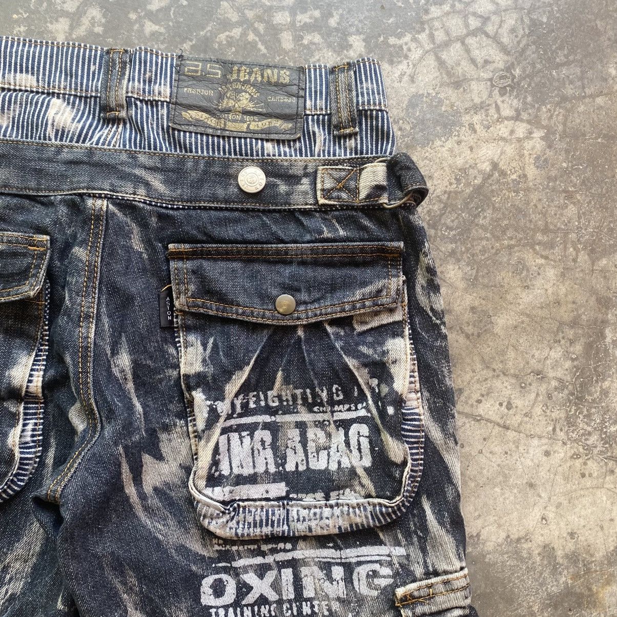 Japanese Brand Bondage Cargo Short Claw Mark Size US 32 / EU 48 - 6 Thumbnail