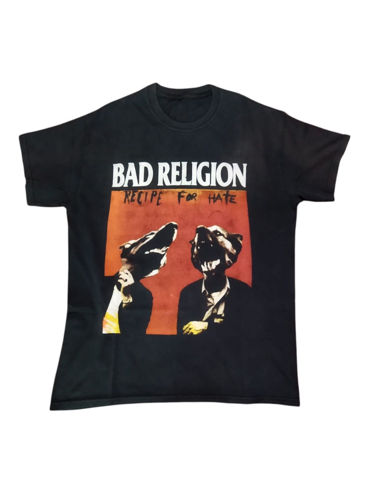 Band Tees × Vintage Vintage Bad Religion Recipe For Hate Album Tee Size US M / EU 48-50 / 2 - 1 Thumbnail