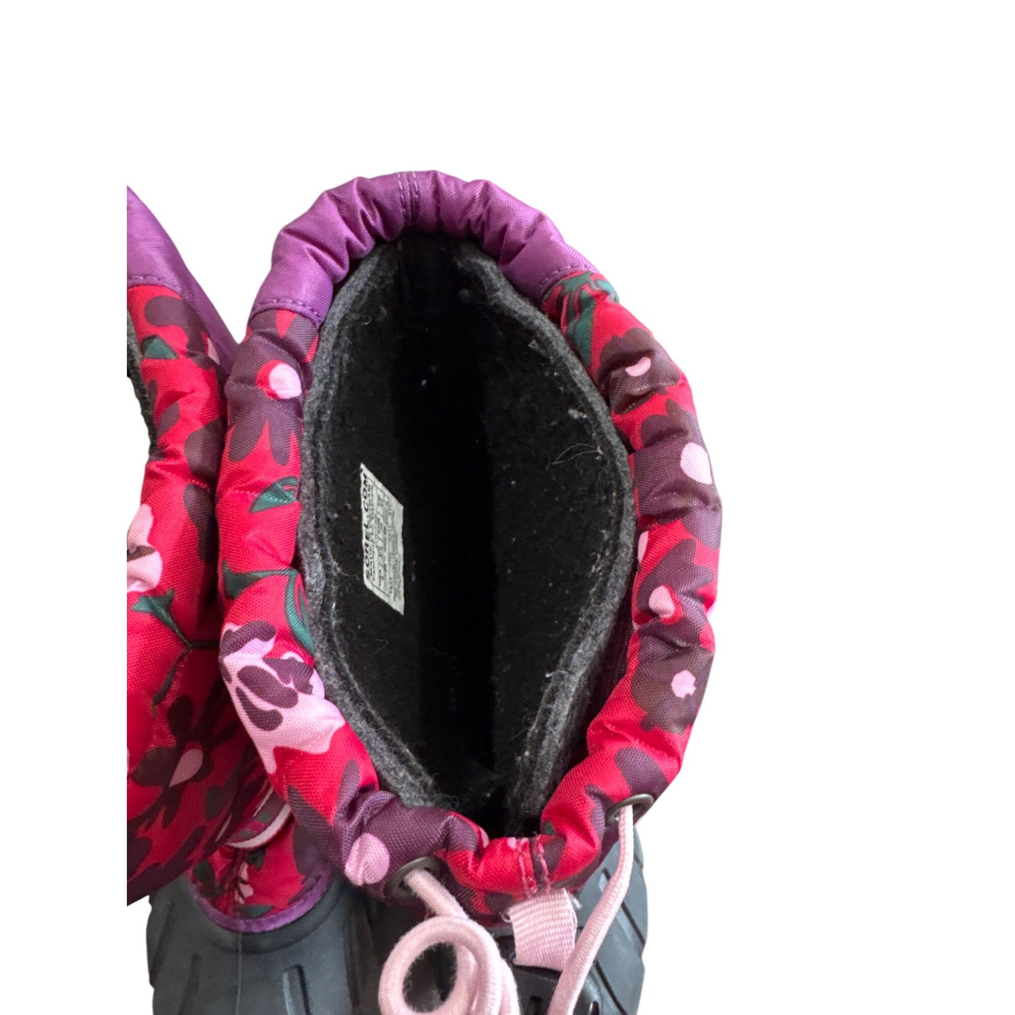 SOREL Sorel Womens Red Pink Floral Winter Rain Boots Size 4 SKU811 Size US 4 / IT 34 - 10 Thumbnail