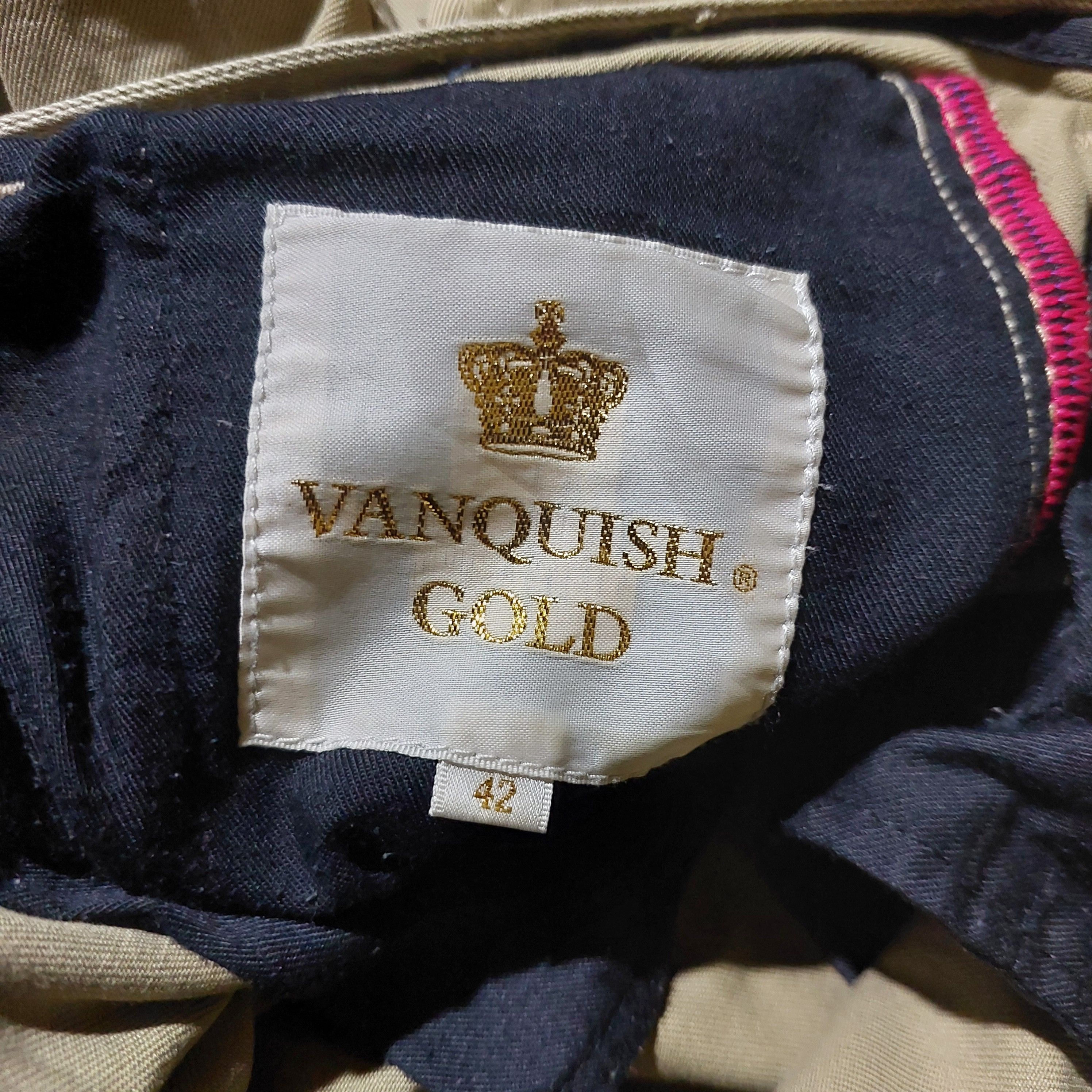 Vanquish Vanquish Gold Japan cotton boot cut pants Size US 30 / EU 46 - 8 Thumbnail