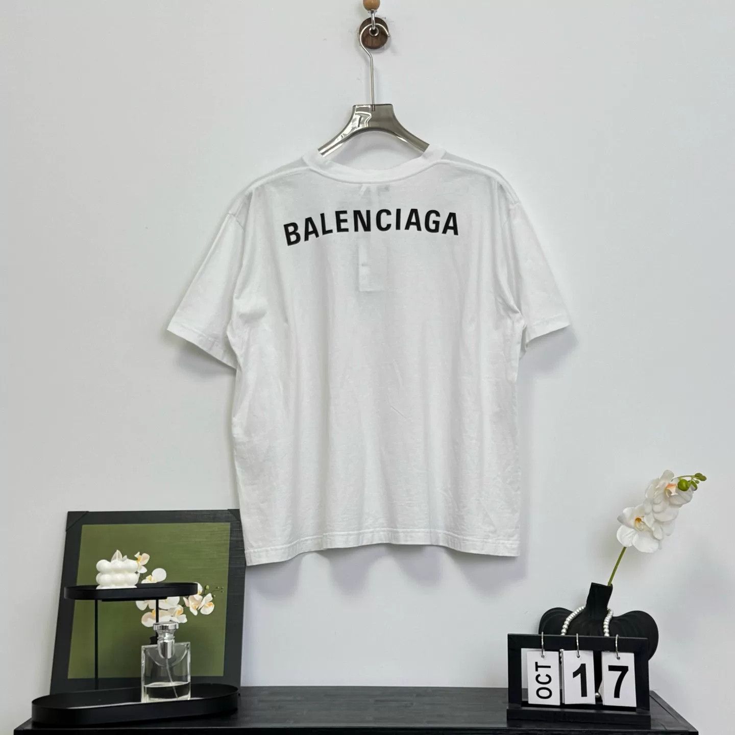 Balenciaga Balenciaga Logo Short Sleeve T-shirt Size S Size US S / EU 44-46 / 1 - 1 Thumbnail