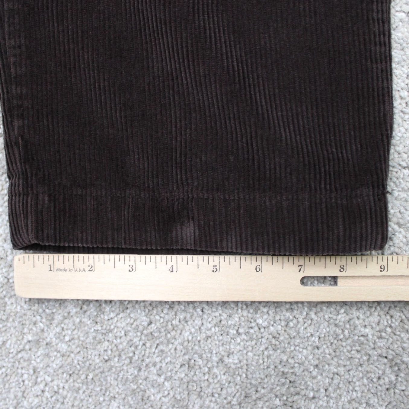 Brooks Brothers Brooks Brothers 346 Pants Mens 42x30 Brown Cotton Corduroy Flat Front Dress Pants Regular Pockets Solid Vintage No Size US 42 / EU 58 - 4 Thumbnail