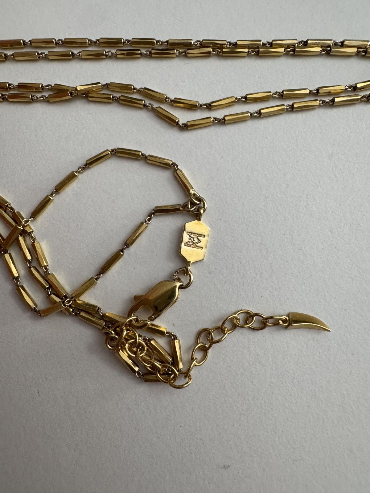 Other Missoma x - Savi Vintage Link Double Chain Necklace Size ONE SIZE - 6 Thumbnail