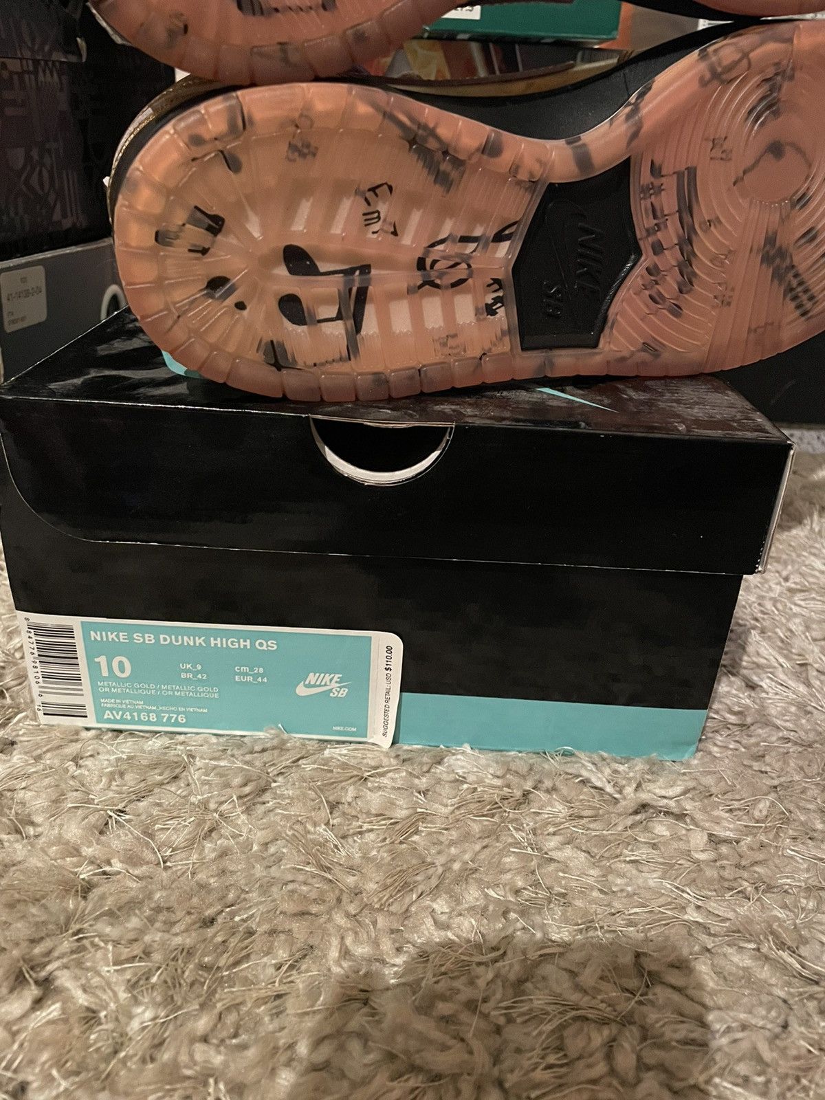 Nike SB Humidity x Nike Dink High Trumpet Size US 10 / EU 43 - 8 Thumbnail