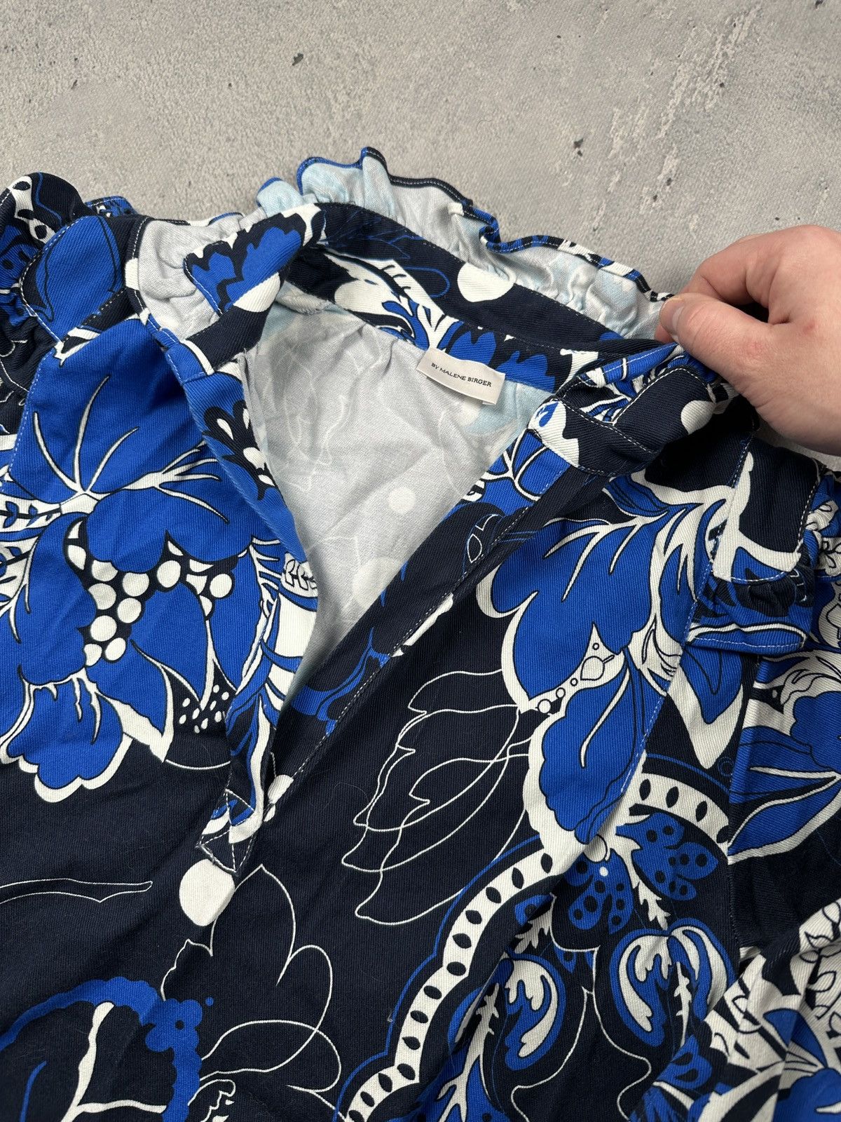 By Malene Birger By Malene Birger Floral Print Stretch Coton Dress Style Tyra Size S / US 4 / IT 40 - 10 Thumbnail