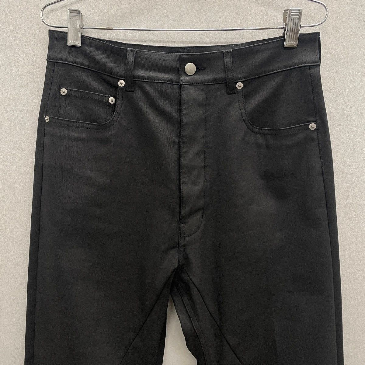 Rick Owens SS24 Rick Owens “PORTERVILLE” Geth Chalk Stretch Denim Size US 28 / EU 44 - 3 Thumbnail