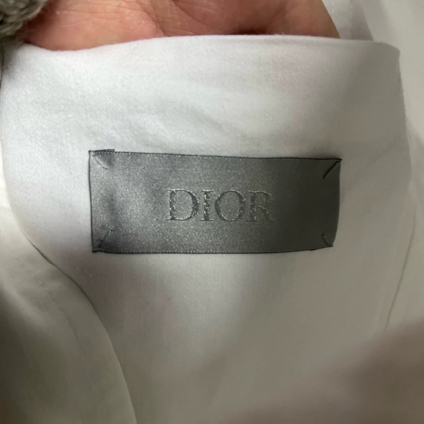 Dior Dior White Lapel Shirt Jacket Size US S / EU 44-46 / 1 - 5 Thumbnail