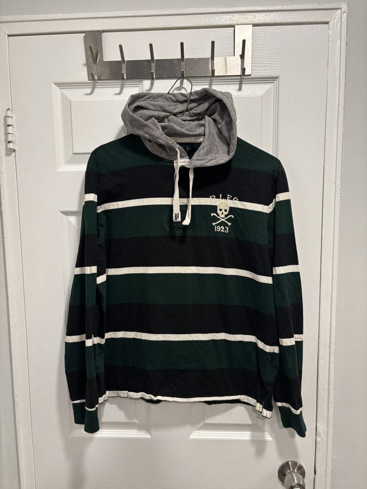 Polo Ralph Lauren Polo RLFC Rugby Hooded Pullover Size US L / EU 52-54 / 3 - 1 Thumbnail