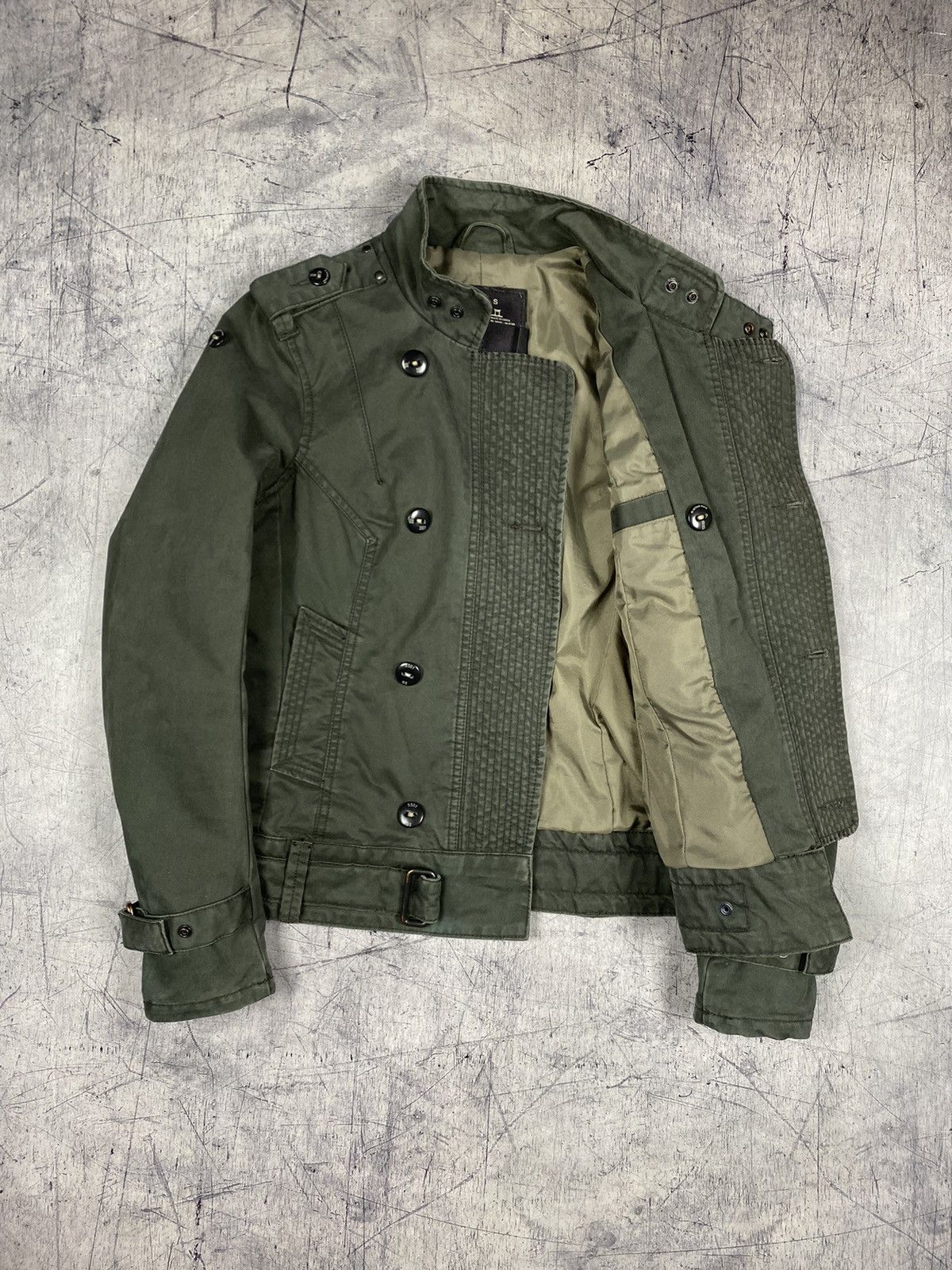 G-Star × Vintage Vintage G Star Raw Designer Bomber Jacket Size S / US 4 / IT 40 - 2 Thumbnail