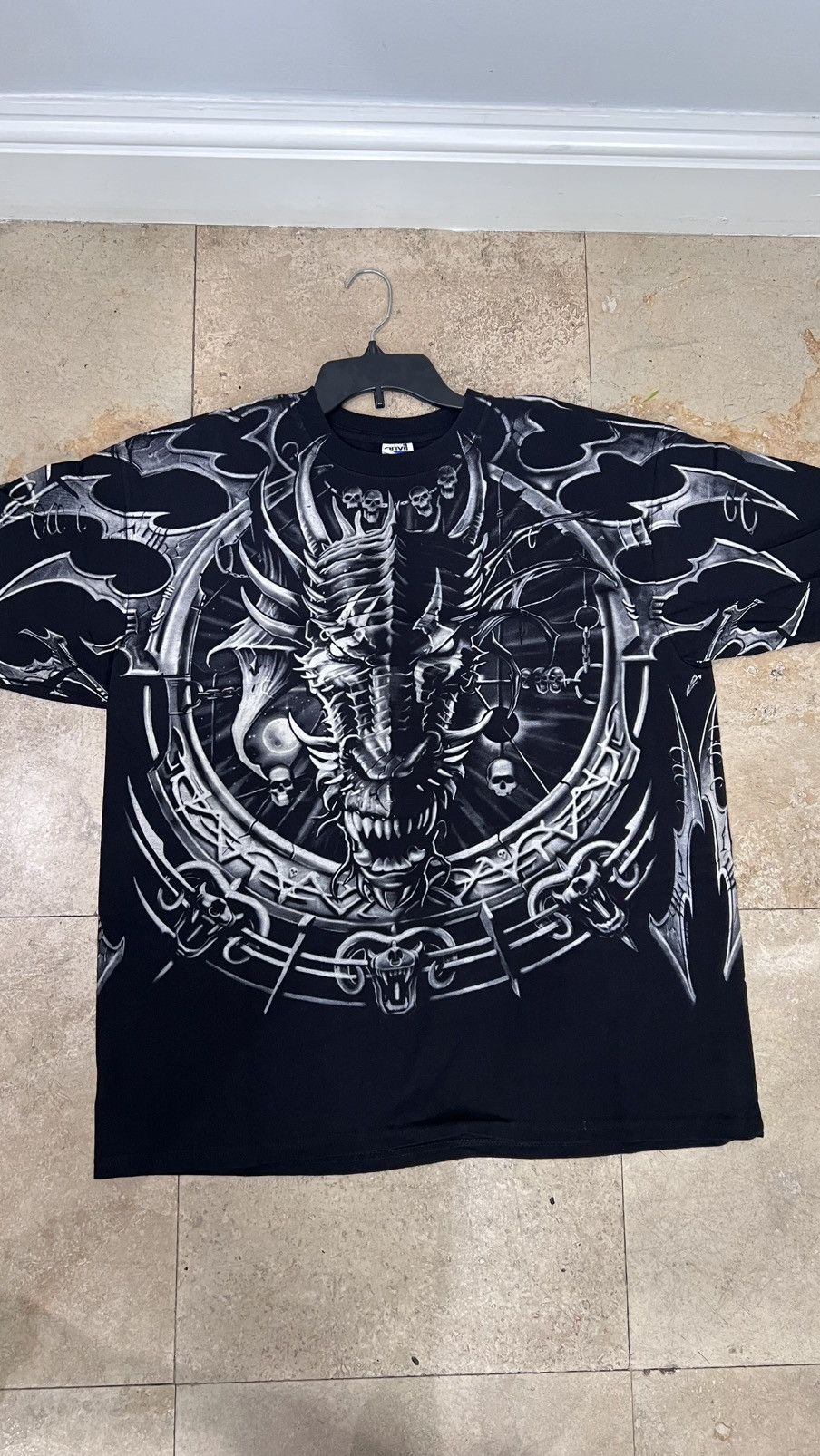 Liquid Blue 2008 Liquid Blue AOP Dragon Tee - Anvil Tag Size XL Size US XL / EU 56 / 4 - 5 Thumbnail