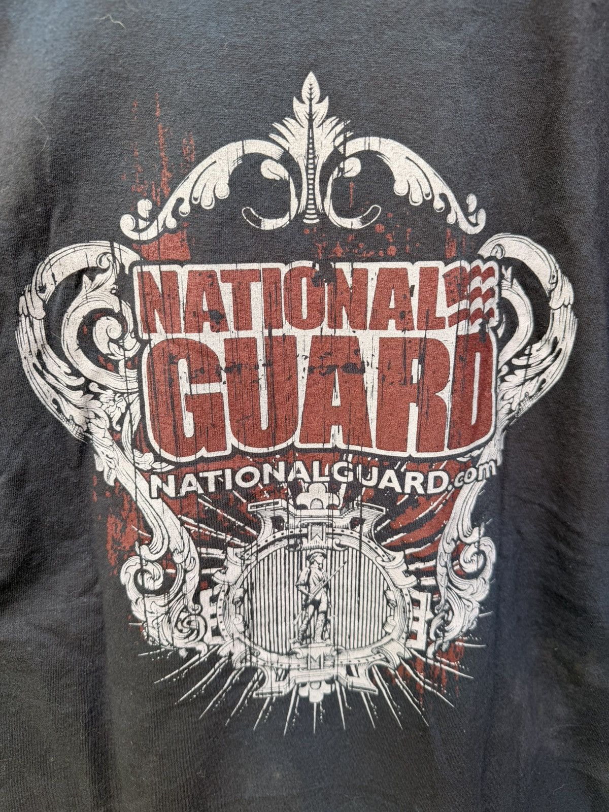 Vintage VTG National Guard tee Size Large Size US L / EU 52-54 / 3 - 6 Thumbnail