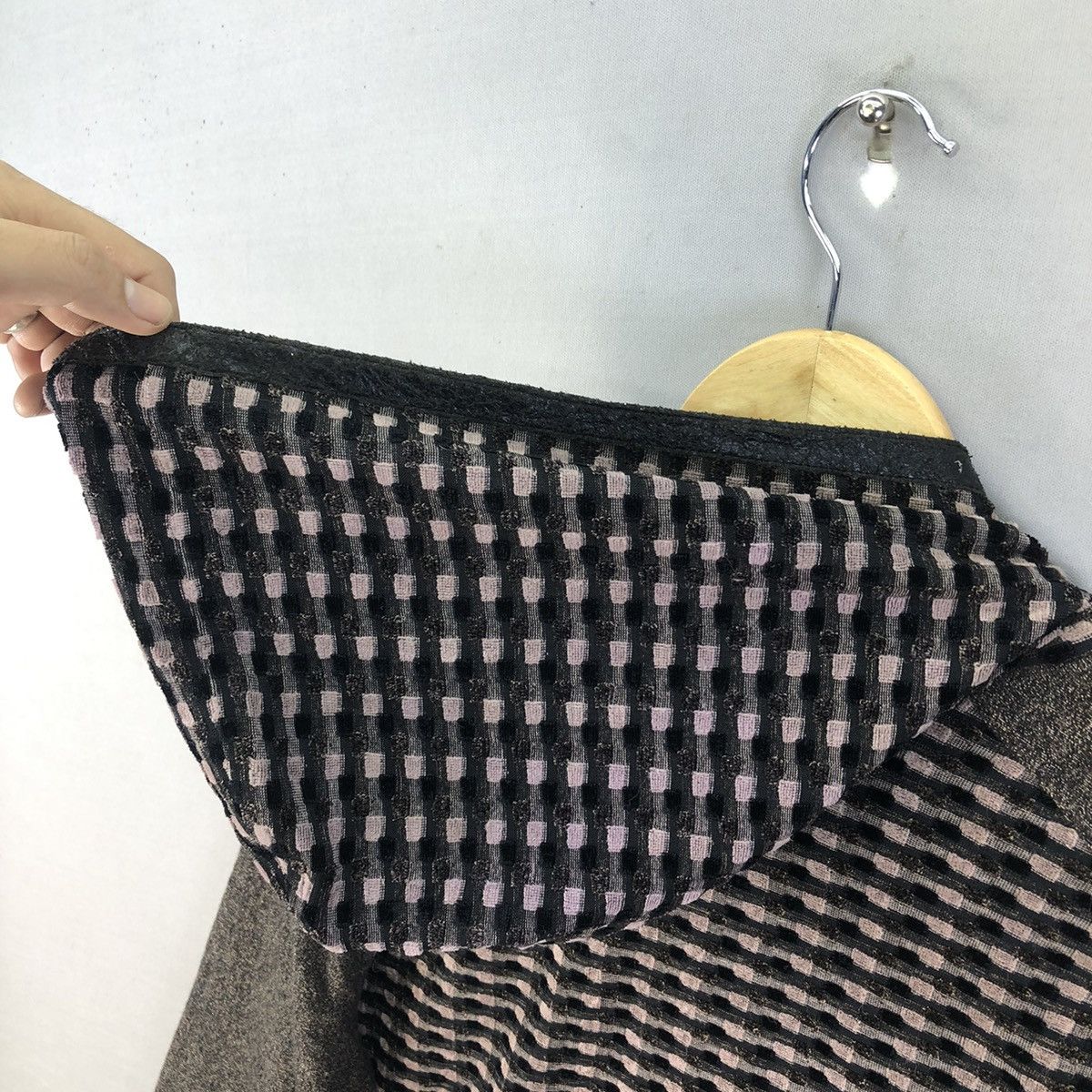 Hiroko Koshino Homme Vintage 1990s Hiroko Koshino Japan Unique Hooded Jacket Size S / US 4 / IT 40 - 13 Thumbnail
