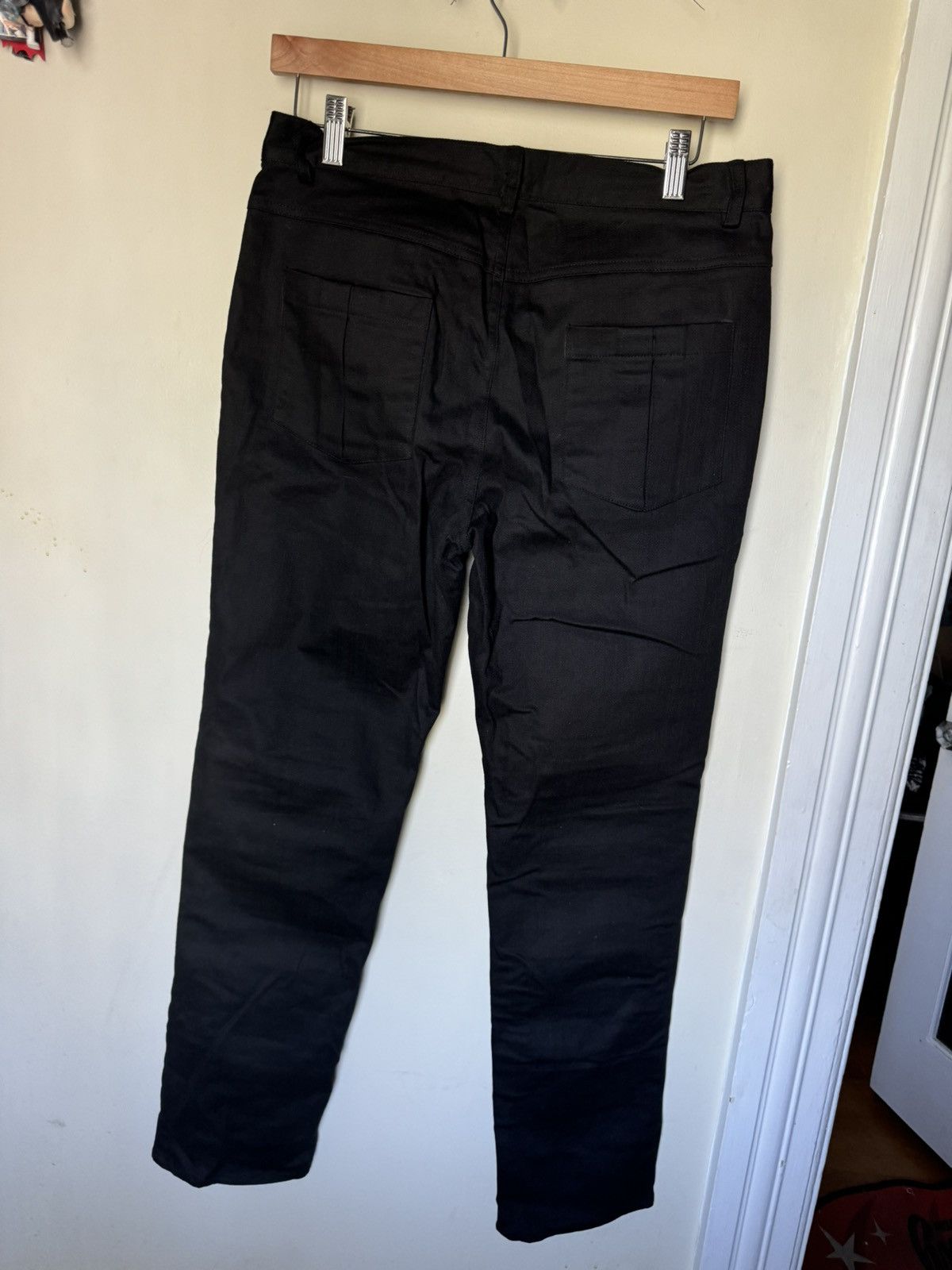 Other Black Jeans with leather armor panels Size US 32 / EU 48 - 2 Thumbnail