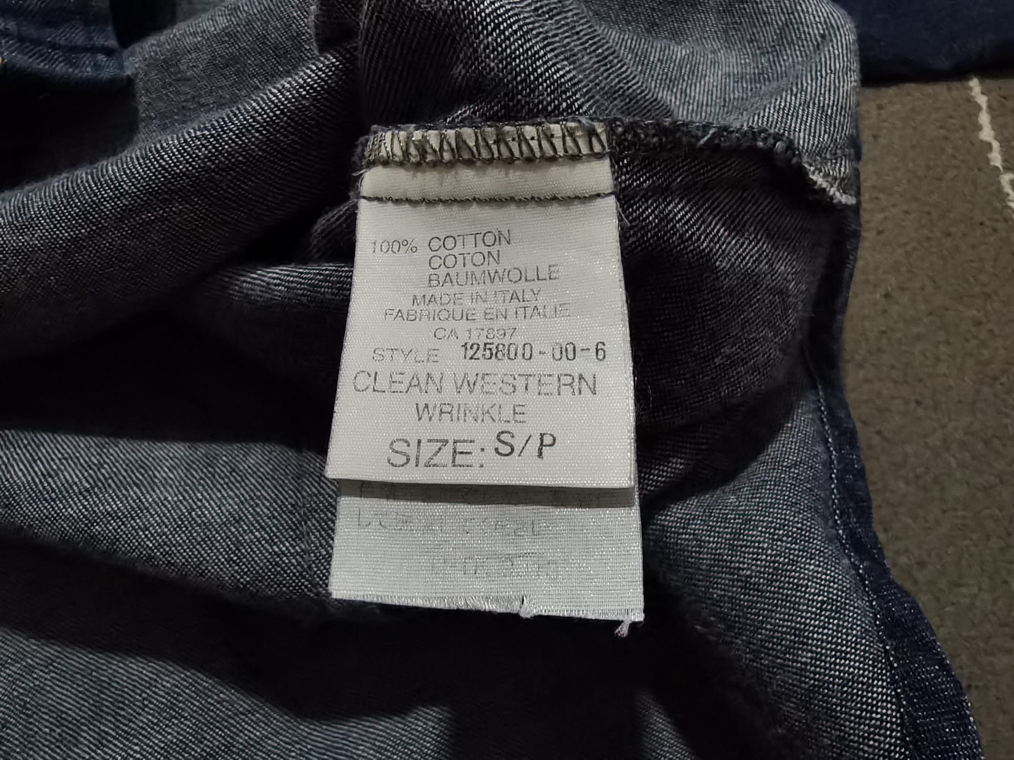 Gap GAP 1969 western denim Italy woman XS 2411 Size XS / US 0-2 / IT 36-38 - 5 Thumbnail