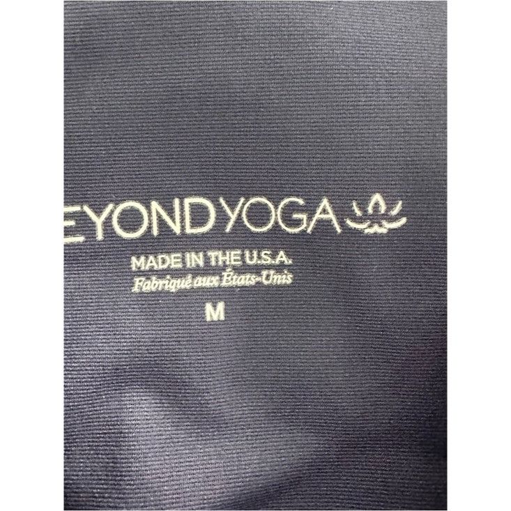 Beyond Yoga Beyond Yoga Navy and Ombre Gold Speckle Leggings Size 30" / US 8 / IT 44 - 6 Thumbnail