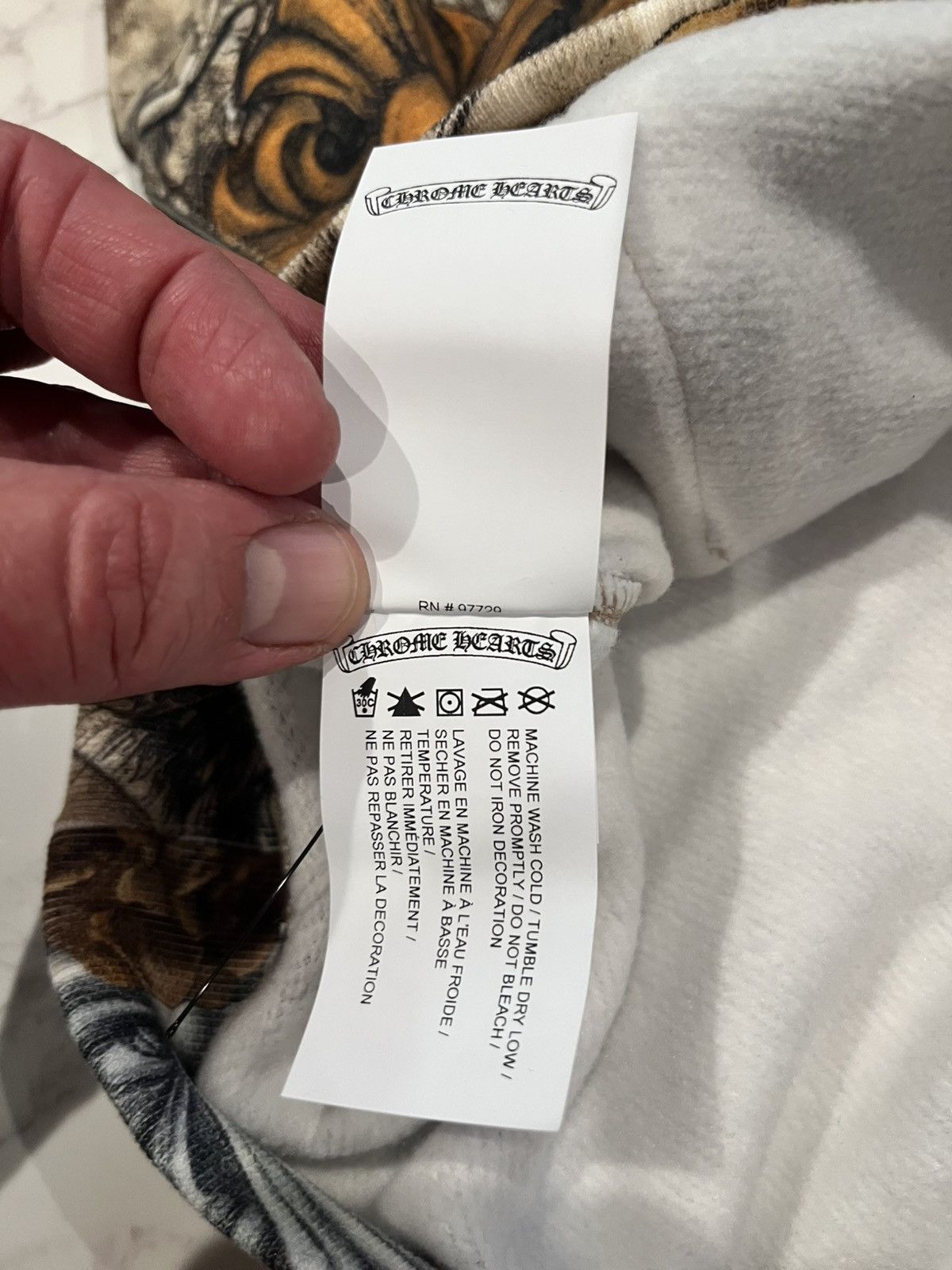 Chrome Hearts × Drake Chrome Hearts Nocta Drake Camo Hoodie Horseshoe Size US XXL / EU 58 / 5 - 6 Thumbnail